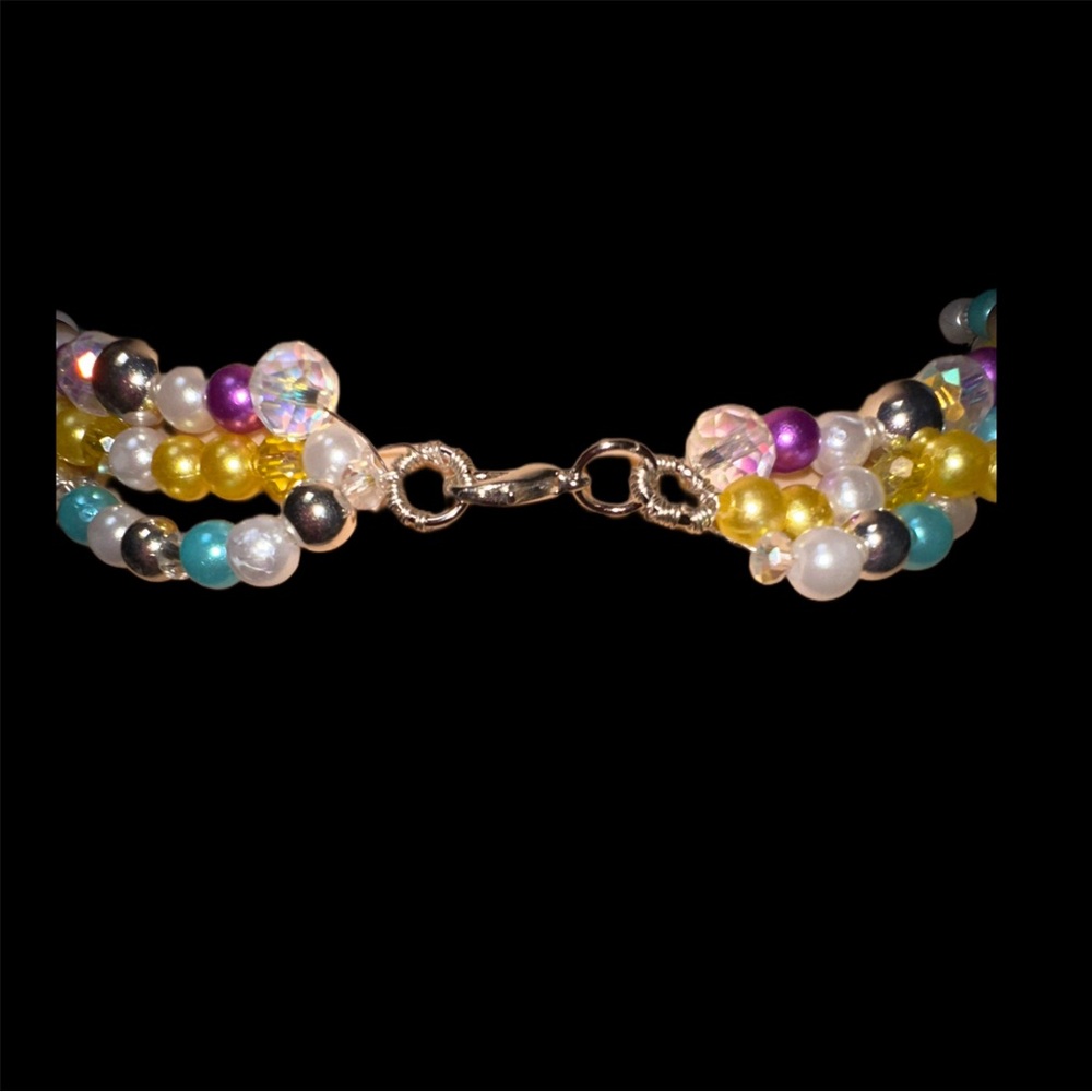 Infinity Beaded Braided Necklace - image 4